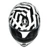 AGV K6 Secret sportovně-cestovní helma černá/bílá
